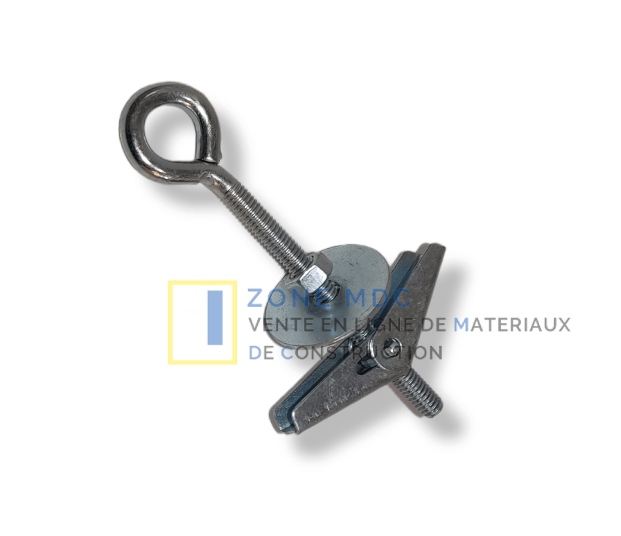 cheville papillon avec crochet