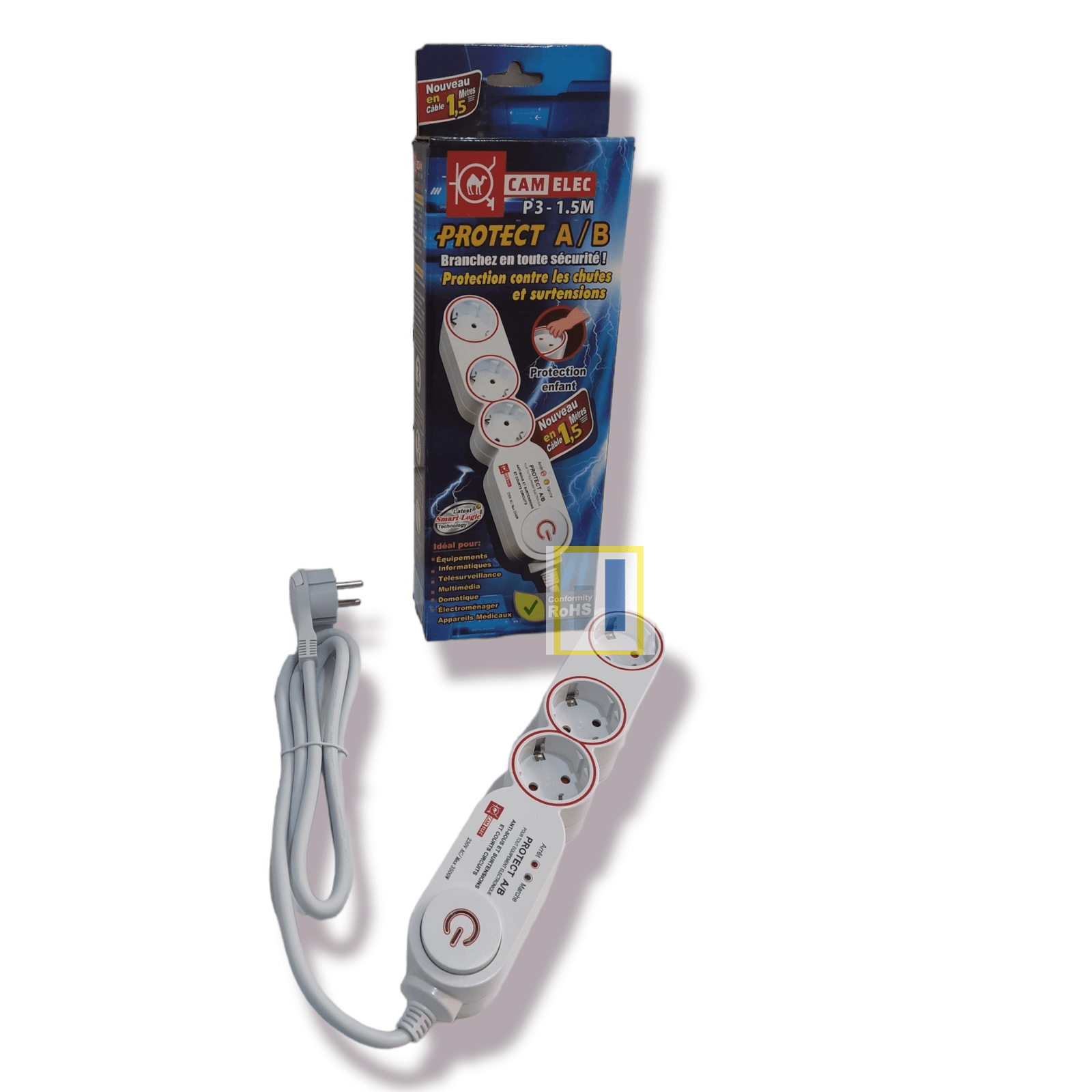 Rallonge avec protection