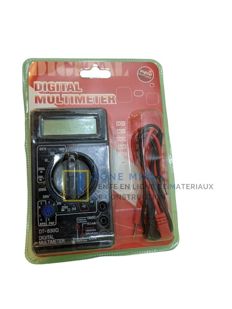Multimètre DT 830D