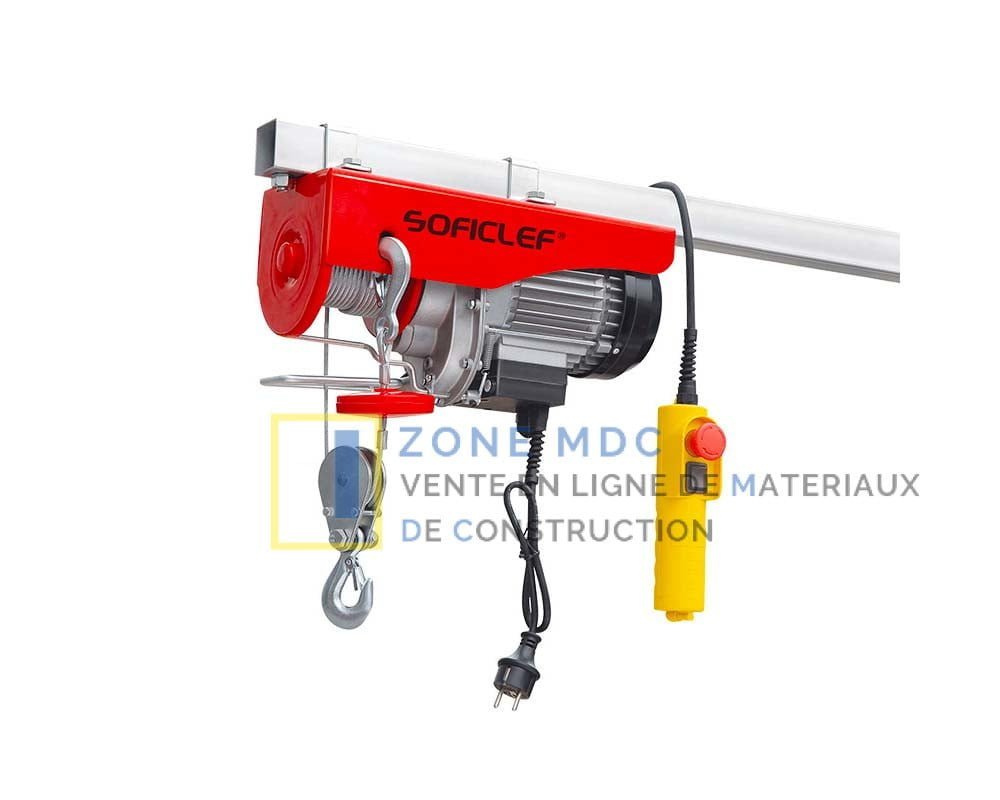 Treuil électrique 250kg-Soficlef